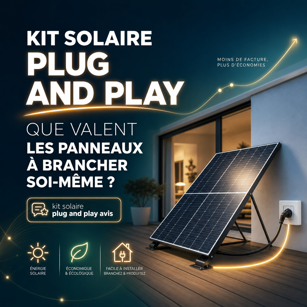 Kit solaire plug and play : que valent les panneaux à brancher soi-même ?